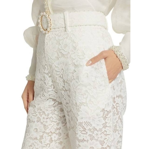 Zimmermann High Tide Lace Long Line Shorts - Picture 4 of 14